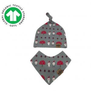 Set- Halstuch Mützen, Zwerge (dehnbar)